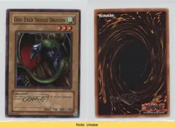 One-Eyed Shield Dragon YuGiOh Legend of Blue Eyes White #LOB-087 2002 READ 2u3 - Image 3