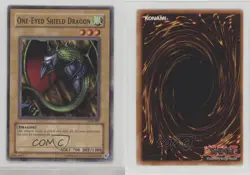 One-Eyed Shield Dragon YuGiOh Legend of Blue Eyes White #LOB-087 2002 wq8 - Image 3