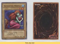 Enchanting Mermaid YuGiOh Legend of Blue Eyes White Dragon #LOB-084 READ u3f - Image 3