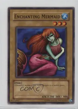 Enchanting Mermaid YuGiOh Legend of Blue Eyes White Dragon #LOB-084 2002 wq8 - Image 1