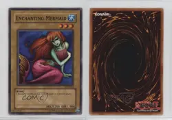 Enchanting Mermaid YuGiOh Legend of Blue Eyes White Dragon #LOB-084 2002 wq8 - Image 3