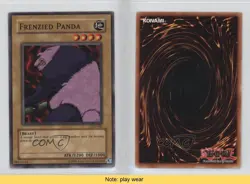 Frenzied Panda YuGiOh Legend of Blue Eyes White Dragon #LOB-081 2002 READ 2u3 - Image 3