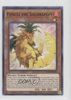 Fengli the Soldrapom 1st Ed. YuGiOh Burst of Destiny #BODE-EN031 0iv - Image 1