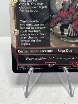 Summon: G.F. Cerberus Borderless Non Foil - FIN 0368 NM - MTG Magic - Image 5