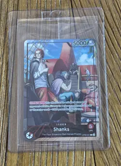 SHANKS One Piece TCG July 2025 Promo PSA Magazine Limited Edition. Sealed Card! - Image 1