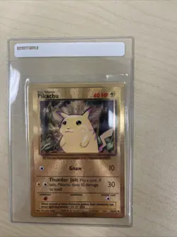 Pikachu - (Celebrations Metal Card) 058/102 Miscellaneous Cards & Products Holo - Image 1
