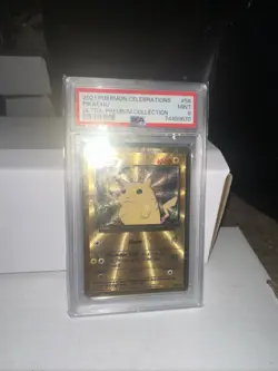 Pikachu - (Celebrations Metal Card) 058/102 Miscellaneous Cards & Products Holo - Image 2
