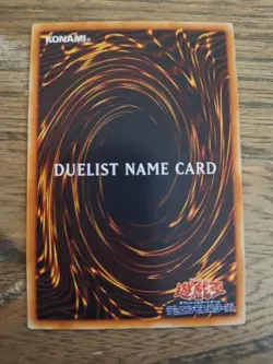 Yu-gi-oh! Duelist Name Card official Japanese Tournament 2004 participation card - Image 2