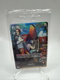 OP09-001 L Shanks Leader PSA Magazine Exclusive Promo Card Sealed One Piece Holo - Image 1