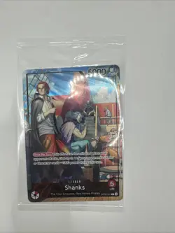 OP09-001 L Shanks Leader PSA Magazine Exclusive Promo Card Sealed One Piece Holo - Image 3