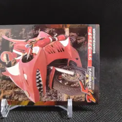 SHARKBURIDER Ninja Sentai Kakuranger Card TOEI Japan Vintage Japanese No.160 - Image 4