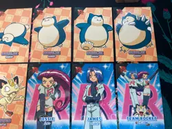 Hearts Holo❤x19 Snorlax Team Rocket Pokemon Cards Lot Card Database Peru - Image 5