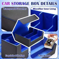 1800+ Card Deck Storage Box Card Deck Holder Trading Card Storage Box Magnet New - Image 3