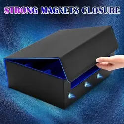 1800+ Card Deck Storage Box Card Deck Holder Trading Card Storage Box Magnet New - Image 4