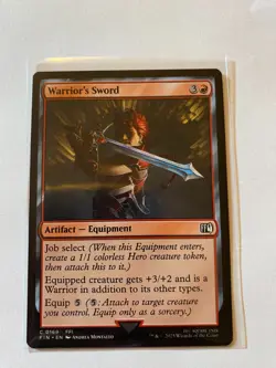 MTG Warrior’s Sword FF Regular Finish - Image 1