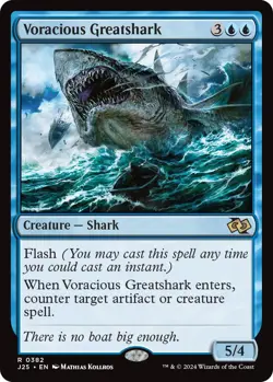 Voracious Greatshark - 382 / English / Near Mint MTG - Image 1