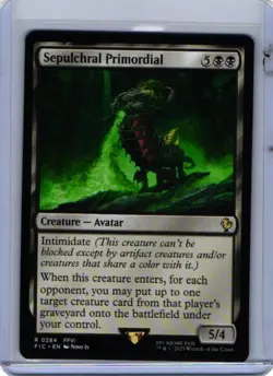 NM Sepulchral Primordial, MTG, Final Fantasy Commander, Magic, 284 - Image 1