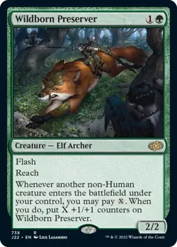Wildborn Preserver - 738 / English / Near Mint MTG - Image 1