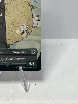 Borderless SUMMON: FAT CHOCOBO mtg NM-M Final Fantasy Common - Image 4