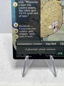 Borderless SUMMON: FAT CHOCOBO mtg NM-M Final Fantasy Common - Image 5