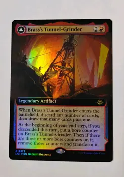 Brass's Tunnel-Grinder MTG Lost Caverns Of Ixalan #373, LP - Image 1