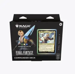 Magic: The Gathering Final Fantasy X Commander Deck Counter Blitz Tidus MTG FF - Image 1