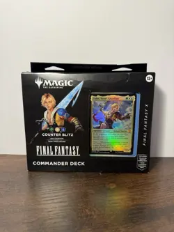 Magic: The Gathering Final Fantasy X Commander Deck Counter Blitz Tidus MTG FF - Image 1