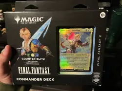 Magic: The Gathering Final Fantasy X Commander Deck Counter Blitz Tidus MTG FF - Image 1