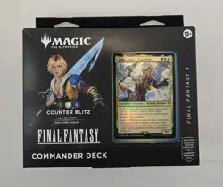 Magic: The Gathering Final Fantasy X Commander Deck Counter Blitz Tidus MTG FF - Image 1