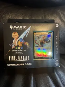 Magic: The Gathering Final Fantasy X Commander Deck Counter Blitz Tidus MTG FF - Image 1