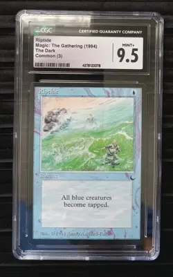 Mtg Riptide. (CGC) 9.5 The Dark [1994] - Image 1