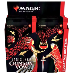 MTG Magic English INNISTRAD: CRIMSON VOW Collector Booster Box 12 Packs 180Cards - Image 1