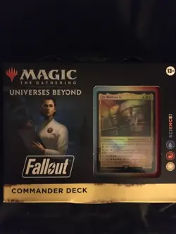 Magic The Gathering Fallout Science! Commander Deck (NEW, SHIPS FAST) MTG - Image 1