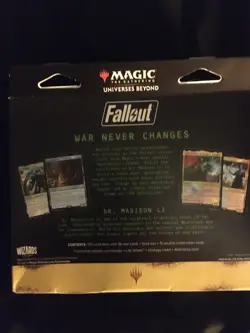 Magic The Gathering Fallout Science! Commander Deck (NEW, SHIPS FAST) MTG - Image 2