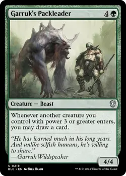 Garruk's Packleader - 218 / English / Near Mint MTG - Image 1