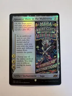 Greatest Show in the Multiverse - FOIL - MTG Unfinity - NM - Image 1