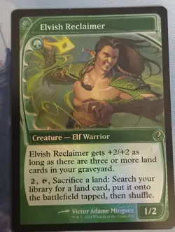 Elvish Reclaimer | Future Sight | Mystery Booster 2 | MTG | 205 FOIL - Image 1