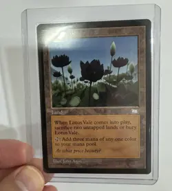 Vintage Magic The Gathering (MTG) : Weatherlight : Lotus Vale - Image 3