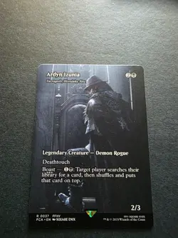 MTG Ardyn Izunia Borderless - FCA (Final Fantasy) - 0037 Rare Non Foil showcase - Image 1