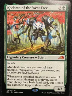 MTG Kodama of the West Tree Kamigawa: Neon Dynasty Regular NM - Image 1