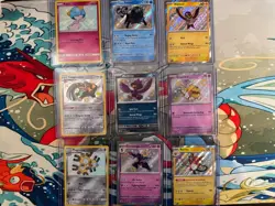 Pokemon Shiny Holo Lot - Ralts, Greavard, Raichu, Copperajah, Ceruledge - Paldea - Image 1
