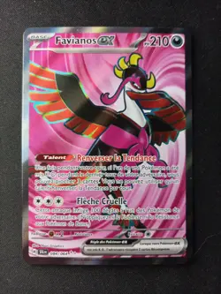 Carte Pokemon Favianos Ex 084/064 Fable Nebuleuse - Image 1