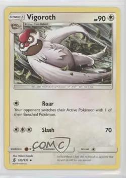 Vigoroth Pokemon Sun & Moon Unified Minds #169 0jl3 - Image 1