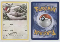 Vigoroth Pokemon Sun & Moon Unified Minds #169 0jl3 - Image 3