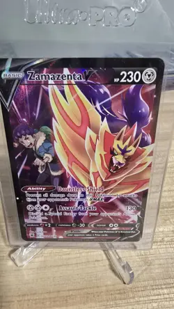 Pokemon Astral Radiance - ZAMAZENTA V - TRAINER GALLERY TG22/TG30 - NM - Image 1