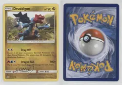 Druddigon Pokemon Sun & Moon Unified Minds #157 n1u - Image 3