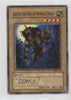 Gazelle the King of Mythical Beasts (SP) Unlimited YuGiOh Metal Raiders 0k8a - Image 1