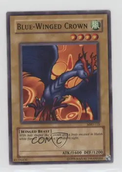 Blue-Winged Crown Unlimited YuGiOh Metal Raiders #MRD-122 2002 to3 - Image 1