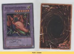 Twin-Headed Thunder Dragon (SR) Unlimited YuGiOh Metal Raiders #MRD-120 READ 0l2 - Image 3