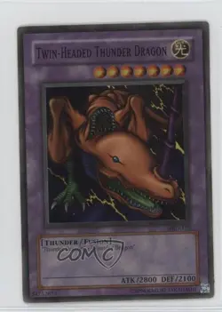 Twin-Headed Thunder Dragon (SR) Unlimited YuGiOh Metal Raiders #MRD-120 05k6 - Image 1